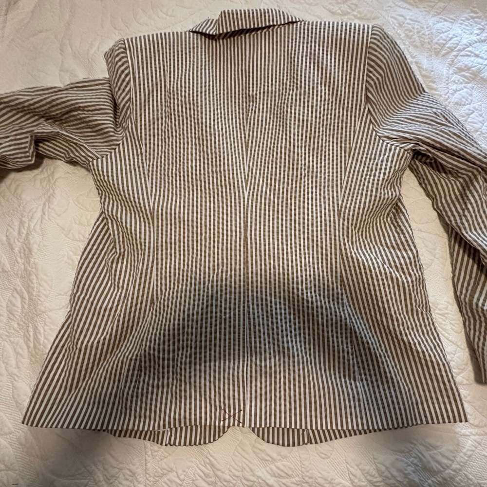Seersucker Blazer - Picture 4 of 5